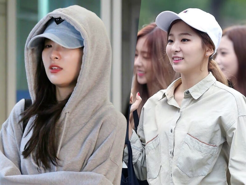 Red Velvet Seulgi Kpop idols baseball cap