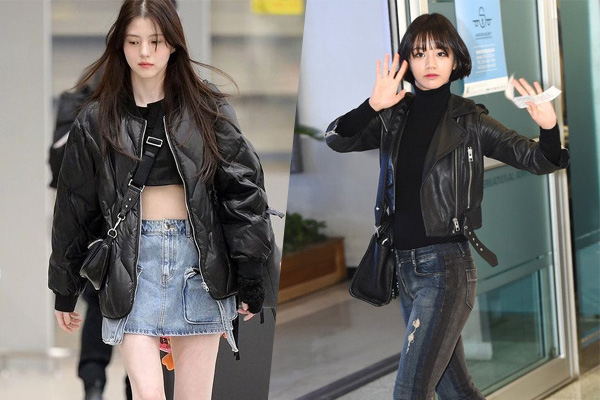 Han So hee Hyeri airport fashion