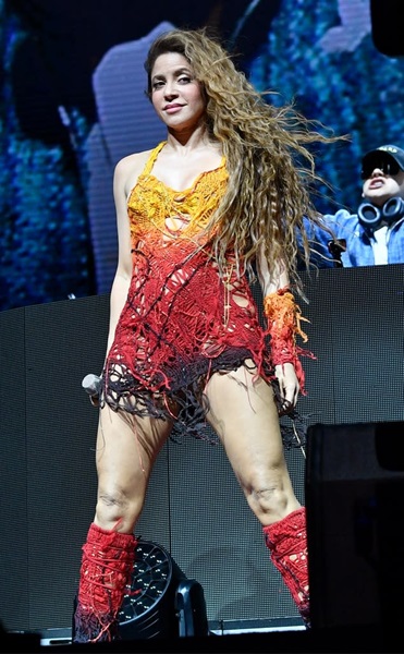 Shakira best dressed celebrities coachella 2024